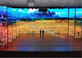 P7.62舞台の背景LEDスクリーン、屋内LEDの広告スクリーン244mmX244mm