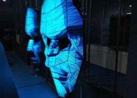 DJブース夜のP5mm LEDのマスク スクリーン1r1g1bの三角形モジュール
