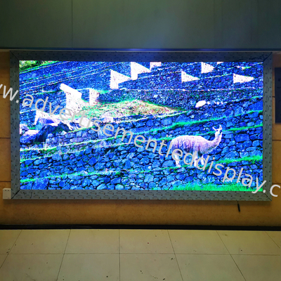高可視性のLED広告ディスプレイ 192x192mm モジュールサイズ 忙しい場所