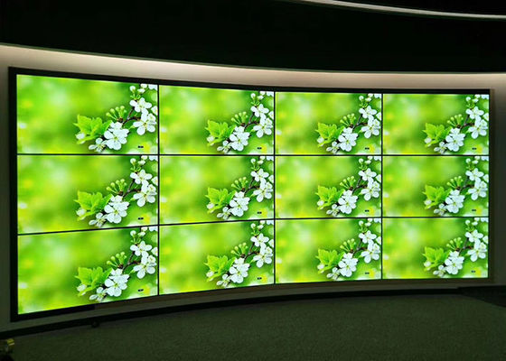 55インチ 4×4 狭いベゼル LED ビデオ 壁壁 3000 1 契約